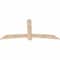Ekena Millwork Bellingham Smooth Timber Gable Bracket, Douglas Fir, 72"W x 36"H x 1 1/2"D x 5 1/2"F, 12/12 Pitch GBW072X36X0206BEL00SDF - alternate 4